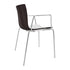 Catifa 46 0251 Armchair Bicolored Frame Chrome